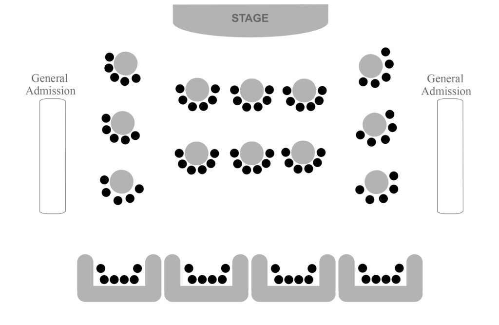 Pegasus Showroom seating chart